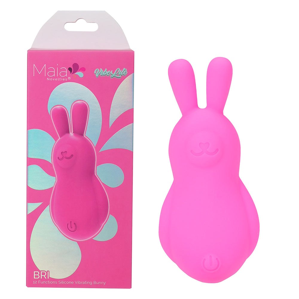 Maia BRI USB Rechargeable Vibrating Bunny Bullet Vibrator - Bullet Vibrators