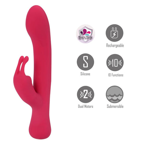 Maia ZARA USB Rechargeable Rabbit Vibrator by Maia Toys - Rabbit Vibrators