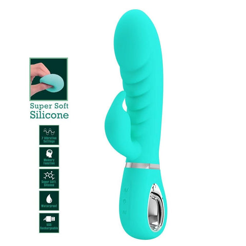 EDWARD Rabbit Vibe USB Rechargeable Rabbit Vibrator - Rabbit Vibrators