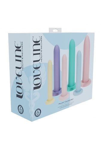 LOVELINE PelviFit Expanding Vaginal Dilator Set - Love Eggs and Kegel Exercisers