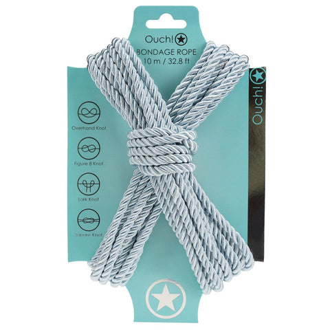 OUCH! Nylon Bondage Rope 10 M by Shots Toys - Cuffs And Restraints