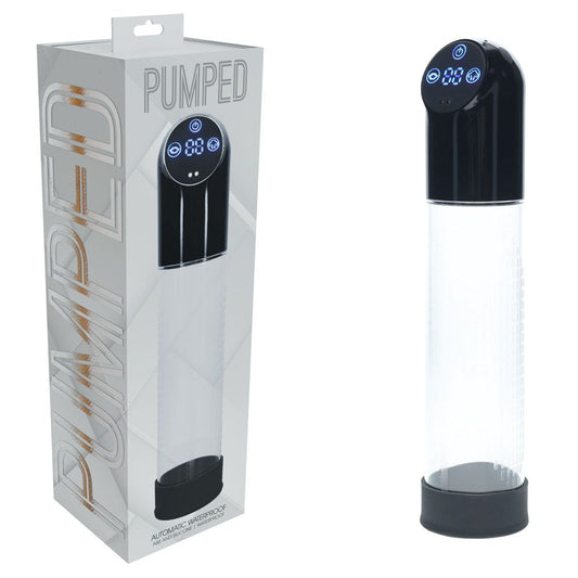 PUMPED Automatic Pump Automatic Penis Pump by Shots Toys - Penis Pumps And Stretchers