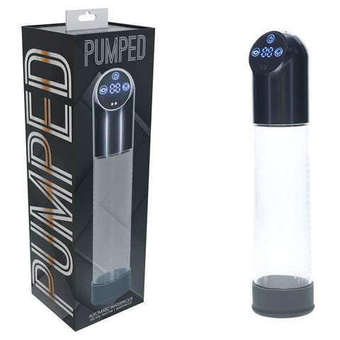 PUMPED Automatic Pump Automatic Penis Pump by Shots Toys - Penis Pumps And Stretchers
