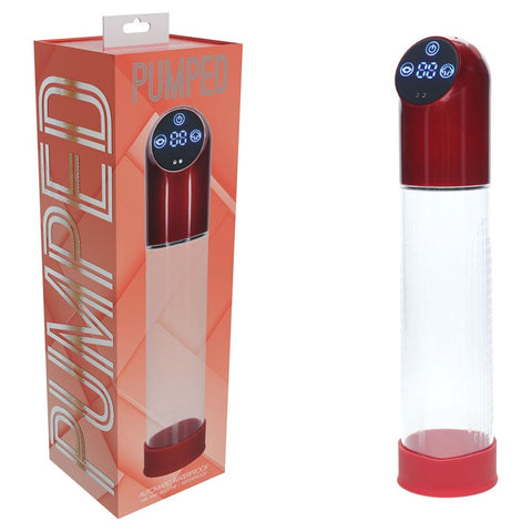 PUMPED Automatic Pump Automatic Penis Pump by Shots Toys - Penis Pumps And Stretchers
