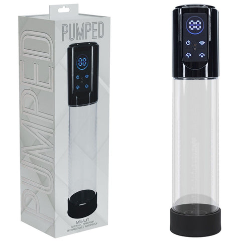 PUMPED MegaLift Automatic Mens Penis Pump by Shots Toys - Penis Pumps And Stretchers