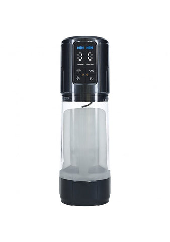 PUMPED UltraLift Automatic Masturbator Gunmetal Auto - Masturbators and Strokers