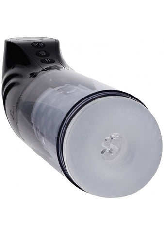 PUMPED Strokemate Thrusting Auto Masturbator by Shots Toys - Masturbators and Strokers