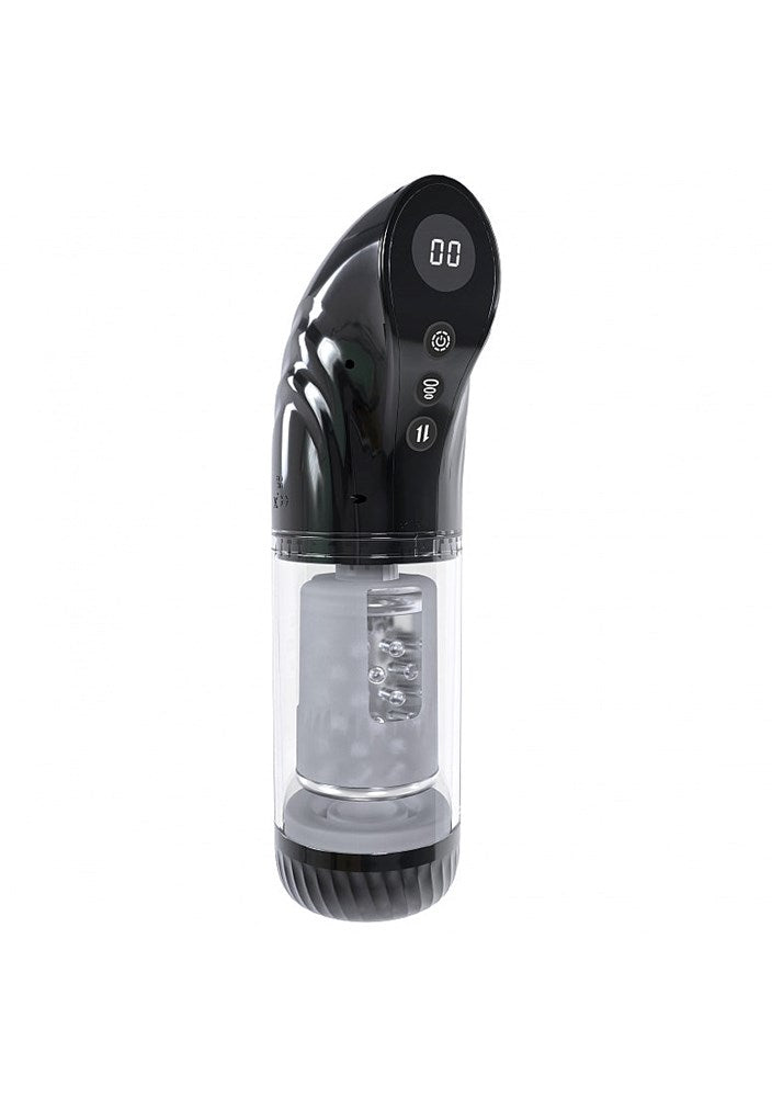 Shots Toys PUMPED Strokemate Thrusting Auto Masturbator - Masturbators and Strokers