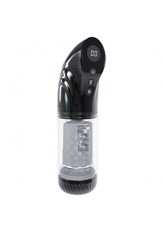 PUMPED Strokemate Thrusting Auto Masturbator by Shots Toys - Masturbators and Strokers