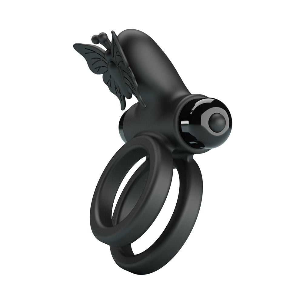 Vibrating Passionate Silicone Cock Ring IX by Baile - Vibrating Cock Rings