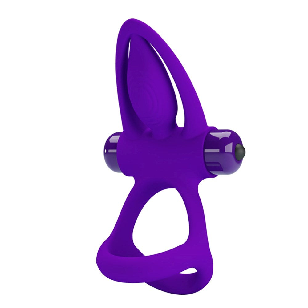 Pretty Love 10 Functions Stretchy & Vibrating Cock Ring - Vibrating Cock Rings