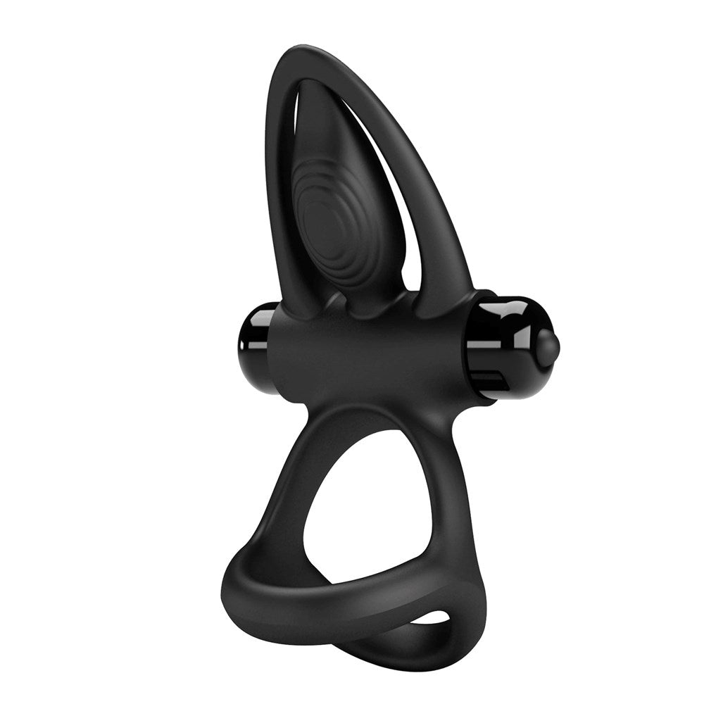 Pretty Love 10 Functions Stretchy & Vibrating Cock Ring - Vibrating Cock Rings