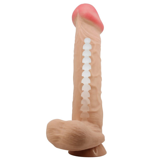 Pretty Love Mendel 10.2 Inches Suction Base Bendable Dong