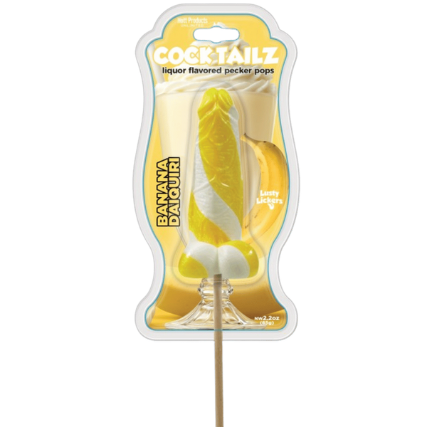 Hott Products Cocktailz Banana Daiquiri Pecker Pop - Party Gifts and Novelties