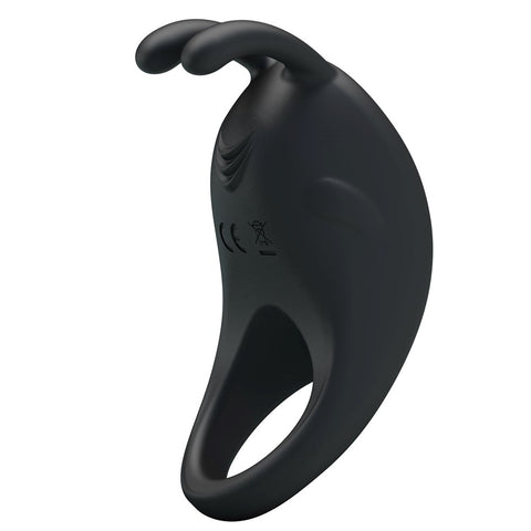 Rechargeable Rabbit Vibrator Cockring by Baile - Vibrating Cock Rings