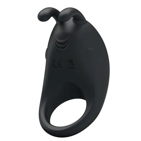 Rechargeable Rabbit Vibrator Cockring by Baile - Vibrating Cock Rings