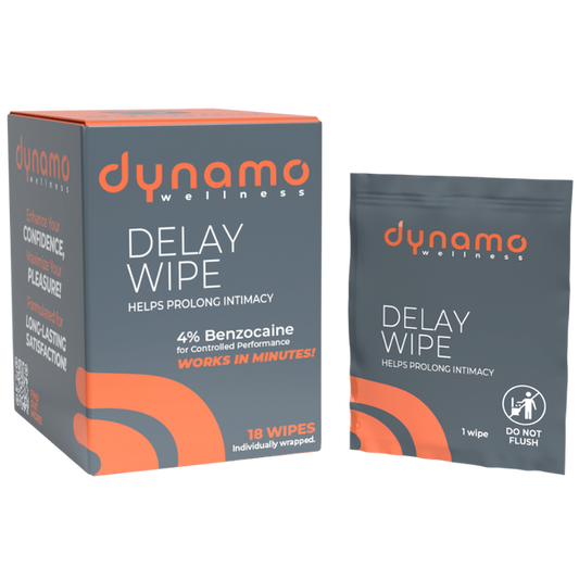 Delay Wipe 36 Wipes Delay Spray by Screaming O - Delay and Excite Sprays