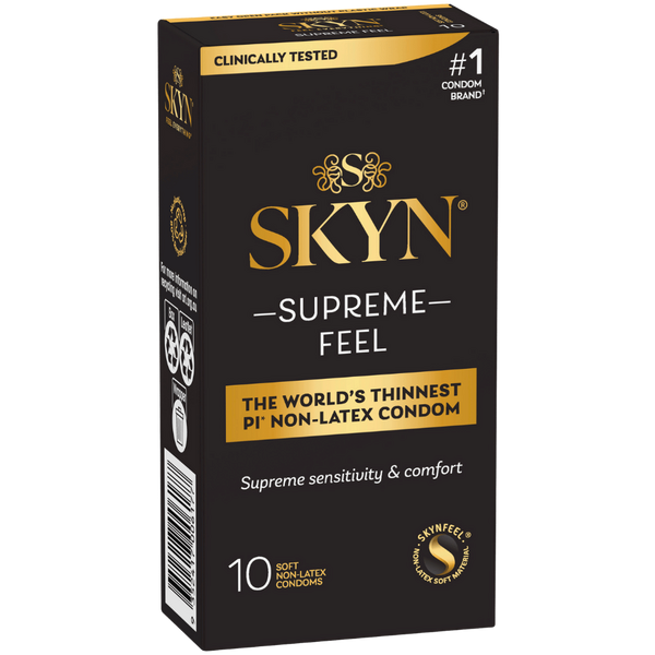 Supreme Feel 10'S Soft And Non Latex Condoms By Ansell - Condoms