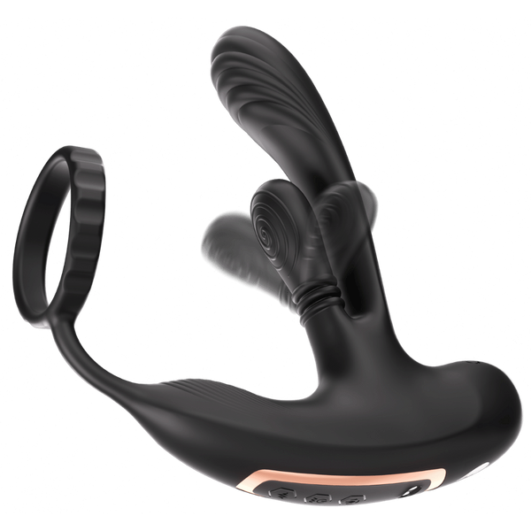 Amovibe Hero Rubbing & Vibrating Prostate Massager - Prostate Toys