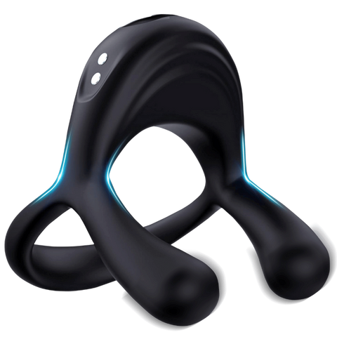 Shadow Pulse Rechargeable Cock Ring by Amovibe - Vibrating Cock Rings