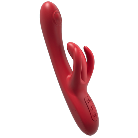 Trio Bliss Tapping Vibrator by Amovibe - Rabbit Vibrators