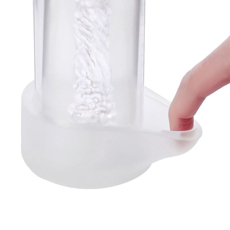 LuvPump Smart Rechargeable LCD Penis Pump w Sleeve and Donut - Penis Pumps And Stretchers