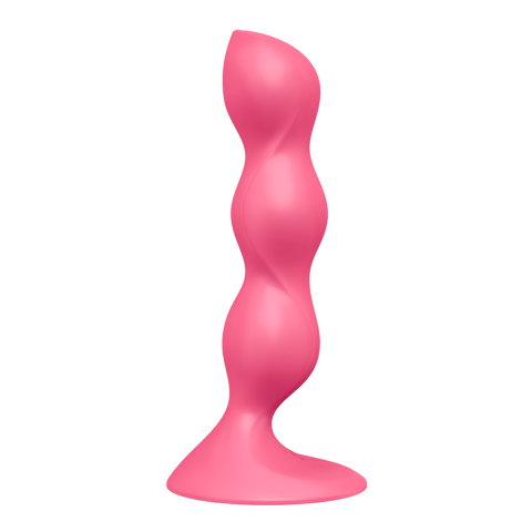 Triple Ball-R Beaded and Weighted Dildo by Satisfyer - Butt Plugs