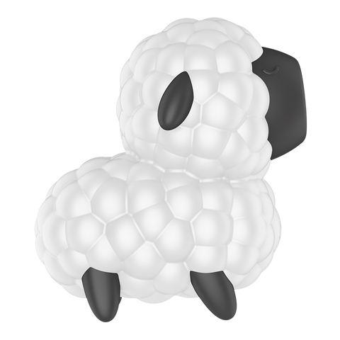 Dreamy Sheep Air Pulse Stimulator Clit Vibrator - Clit Ticklers and Pulsators