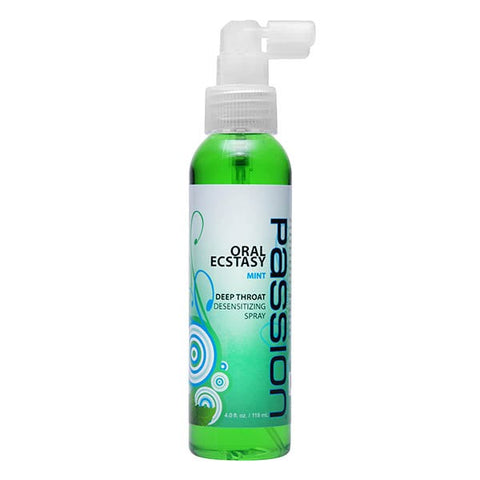 Passion Oral Ecstasy Deep Throat Spray 118ml by XR Brands - Delay and Excite Sprays