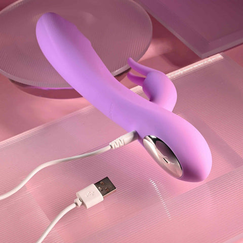 Evolved BEAD THE WAY USB Rechargeable Rabbit Vibrator - Rabbit Vibrators