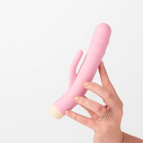 DeeDee USB Rechargeable Thrusting Rabbit Vibrator - Rabbit Vibrators