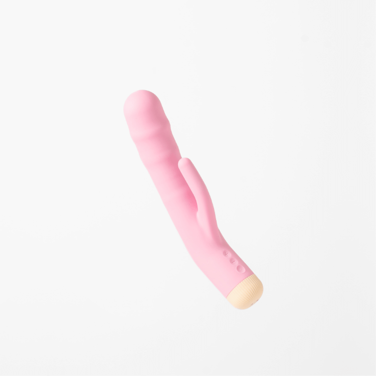 Girls Get Off DeeDee USB Rechargeable Thrusting Rabbit Vibe - Rabbit Vibrators
