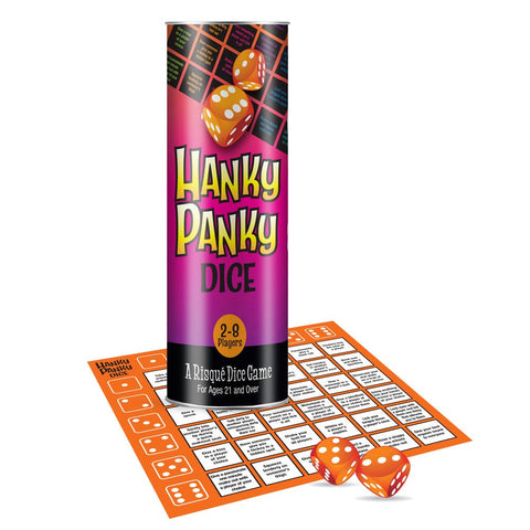 Hanky Panky Dice Couples Dice Game by Little Genie - Sex Games, Coupons and Tricks