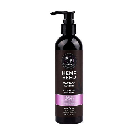 Hemp Seed Scented Massage Lotion 237 ml by Earthly Body - Massage Oils and Lubricants