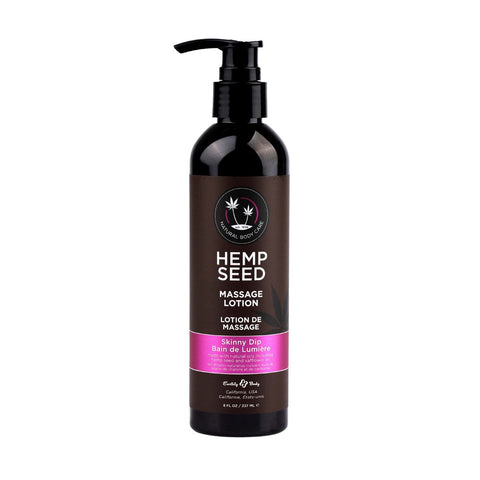 Hemp Seed Scented Massage Lotion 237 ml by Earthly Body - Massage Oils and Lubricants