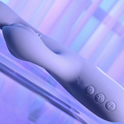 Playboy Pleasure NUBBIN RUBBIN Rabbit Vibrator - Rabbit Vibrators