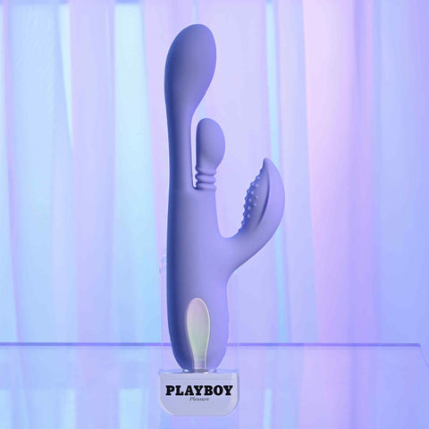 Playboy Pleasure NUBBIN RUBBIN Rabbit Vibrator - Rabbit Vibrators