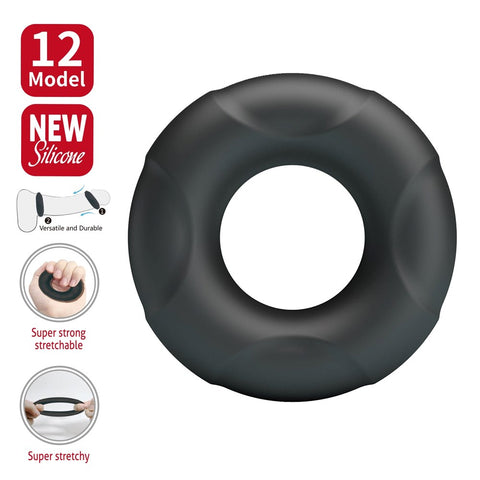 Super Soft Silicone Cockring Arvell No.12 by Baile - Stretchy Cock Rings