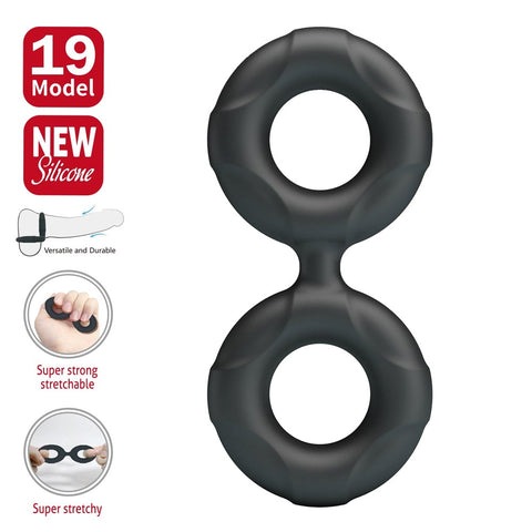 Super Soft Silicone Cockring Radwan No.19 by Baile - Stretchy Cock Rings