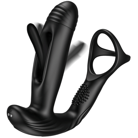 Pulse Flapping & Vibrations Prostate Massager by Amovibe - Prostate Toys