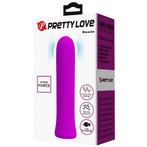Blanche Rechargeable Bullet Vibrator by Baile - Bullet Vibrators