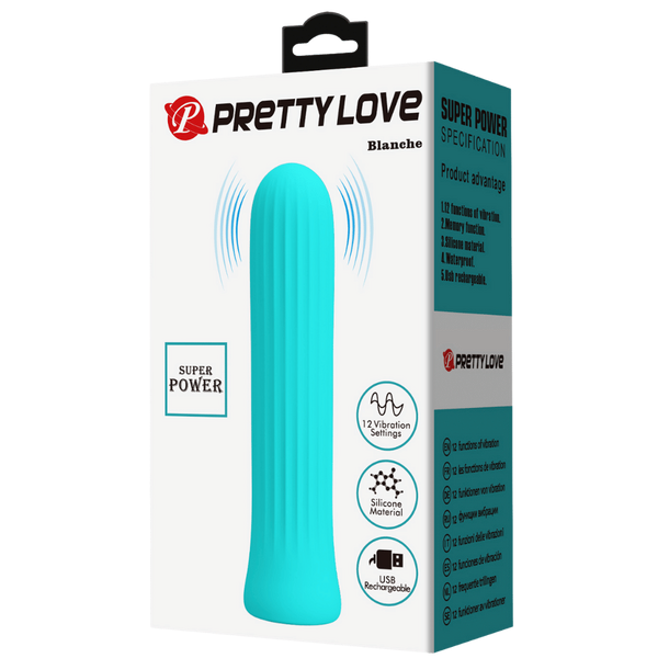 Baile Blanche Rechargeable Bullet Vibrator - Bullet Vibrators