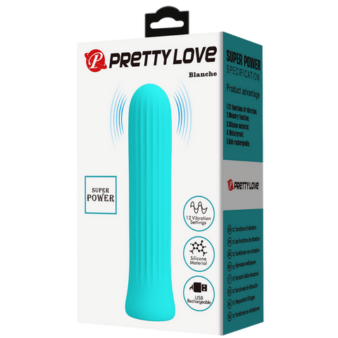 Blanche Rechargeable Bullet Vibrator by Baile - Bullet Vibrators