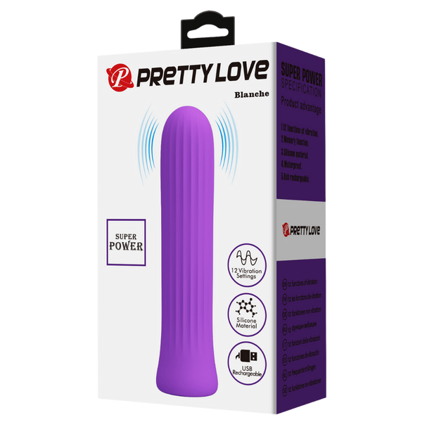 Baile Blanche Rechargeable Bullet Vibrator - Bullet Vibrators