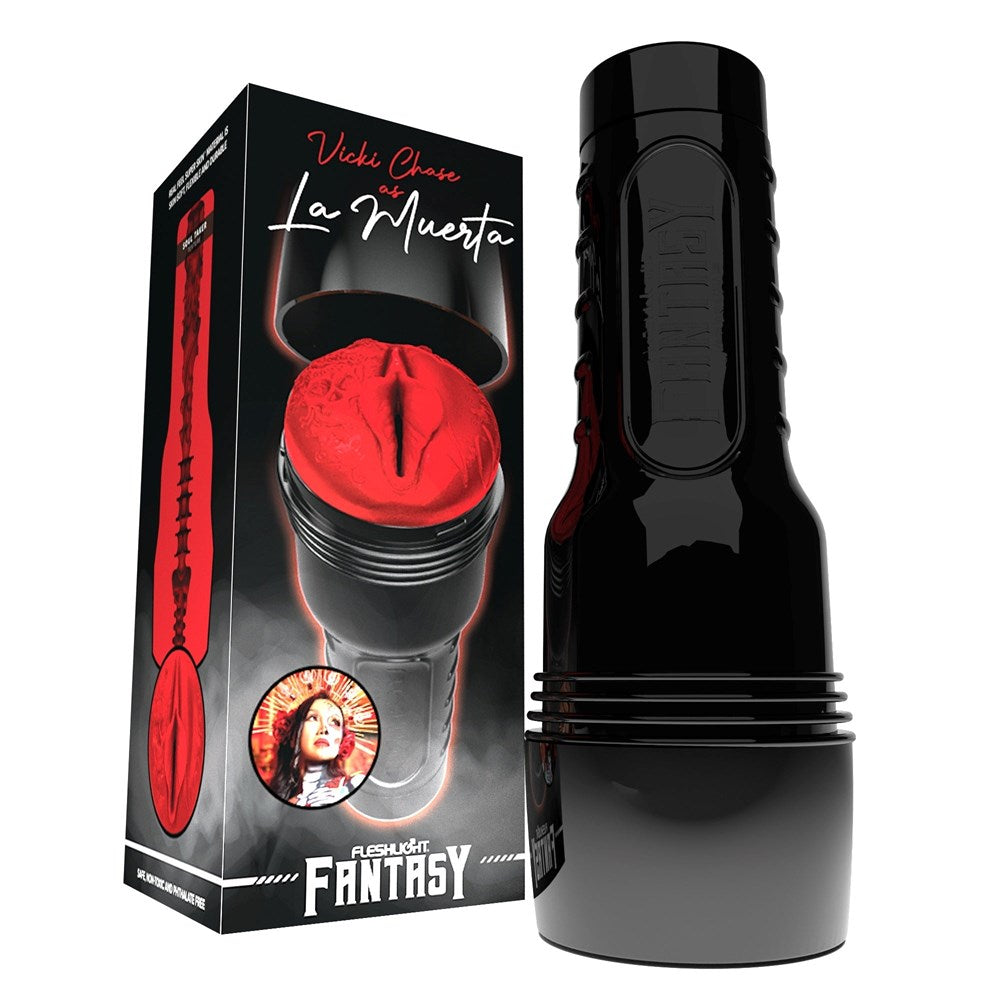 Fleshlight Fantasy Vicki Chase as La Muerta Mens Stroker - Masturbators and Strokers