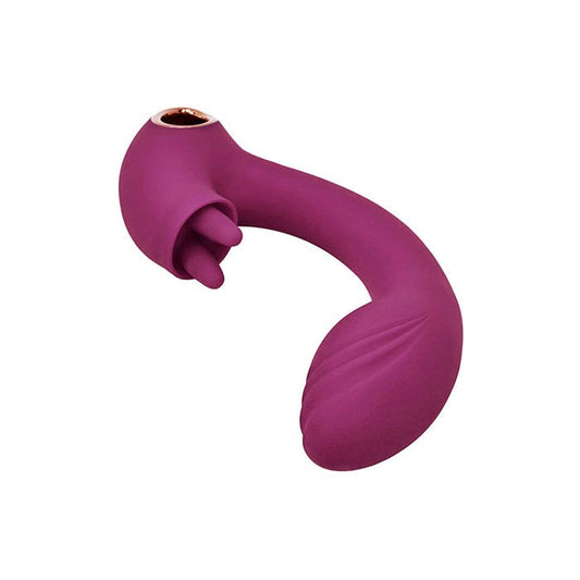 Adam & Eve ROSE GOLD CLIT TICKLER Rabbit Vibrator