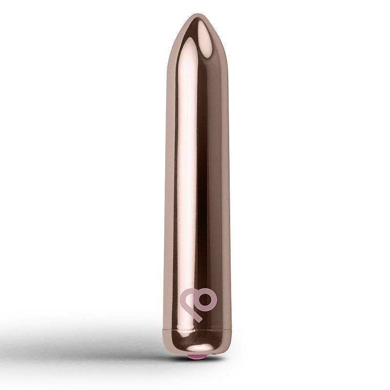 Rocks Off Golden Rose Rechargeable Bullet Vibrator - Bullet Vibrators