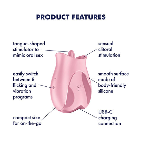 Tongue Lover Flicking Stimulator Clit Vibrator - Clit Ticklers and Pulsators