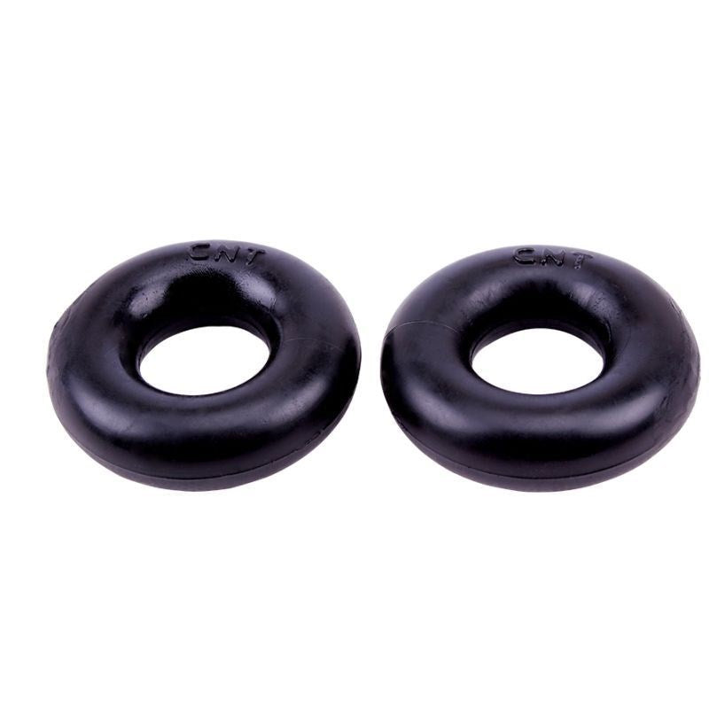 Chisa Mega Donut Shaped Cock Rings Twin Pack - Cock Ring Sets