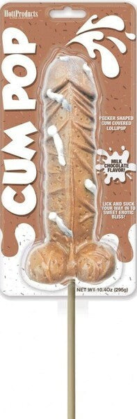 Cum Pops Dark Chocolate Party Gift by Hott Products - Party Gifts and Novelties